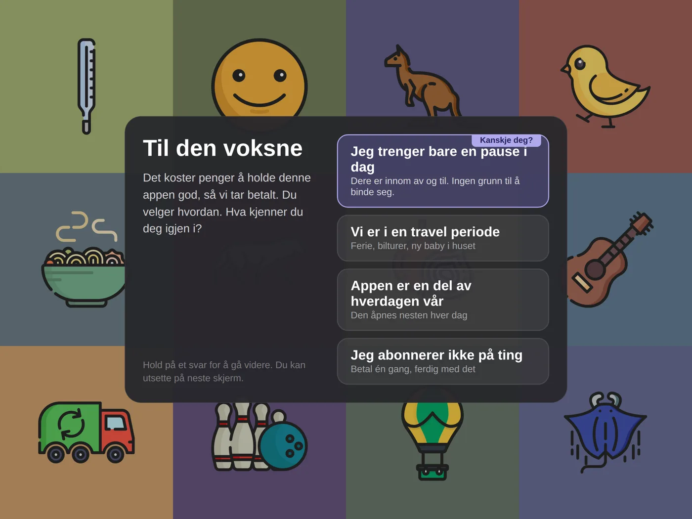 Foreldresjekken spør: Hva kjenner du deg igjen i?
